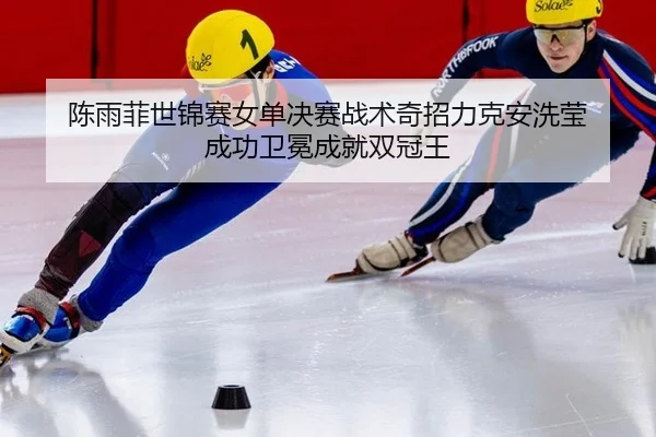 陈雨菲世锦赛女单决赛战术奇招力克安洗莹 成功卫冕成就双冠王